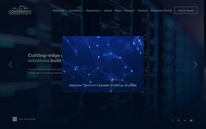 Screenshot of continent8.com