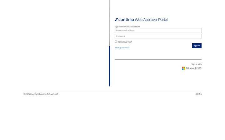 Screenshot of continiaonline.com