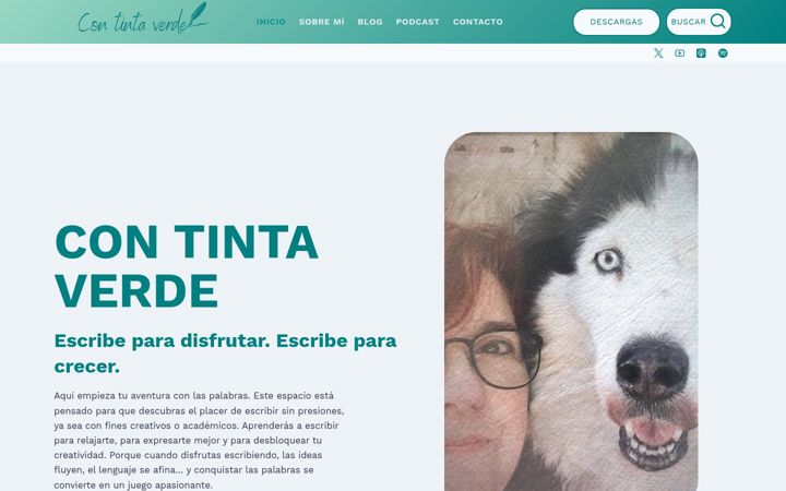 Screenshot of contintaverde.es