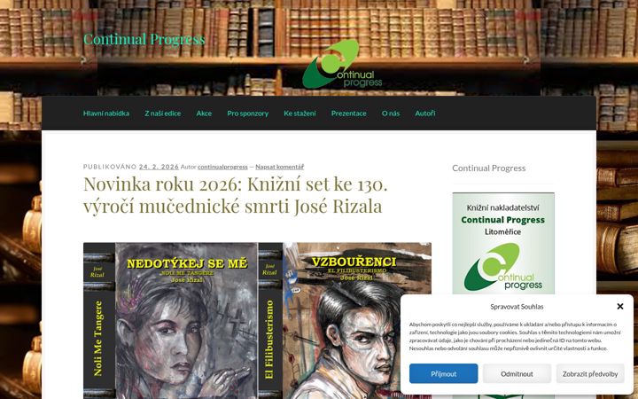 Screenshot of continual.cz