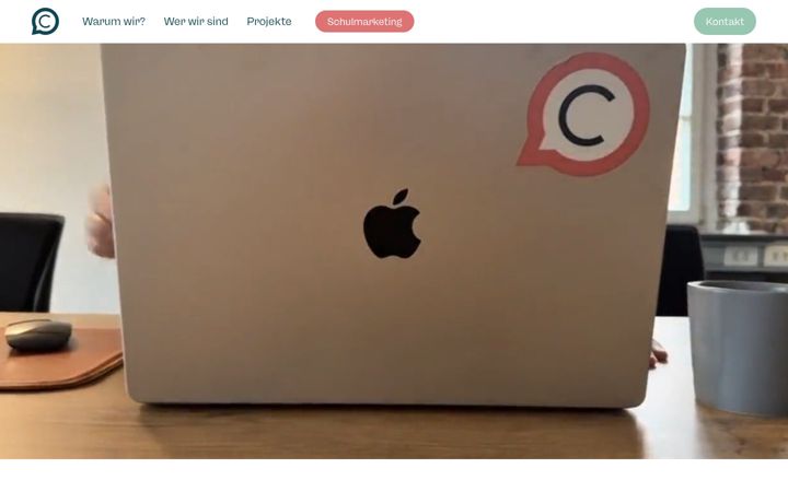 Screenshot of contona.de