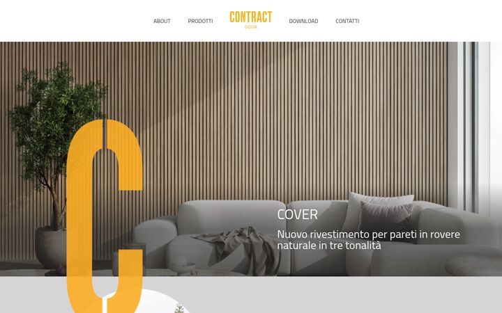 Screenshot of contract-door.it