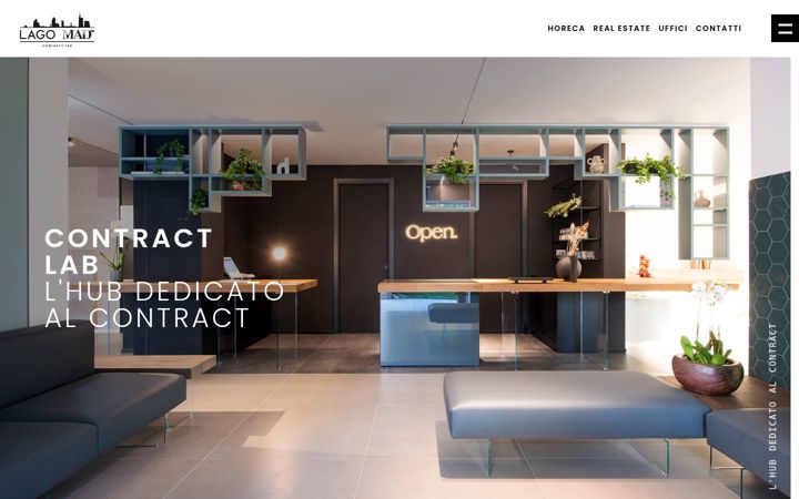 Captura de pantalla de contract-lab.it
