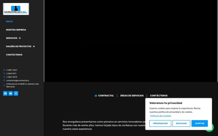 Screenshot of contractal.cl