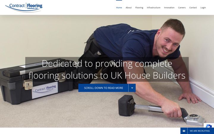 Screenshot of contractflooring.co.uk