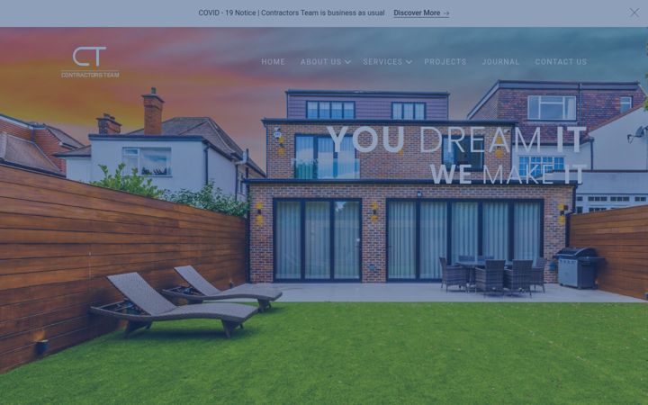 Screenshot of contractorsteam.co.uk