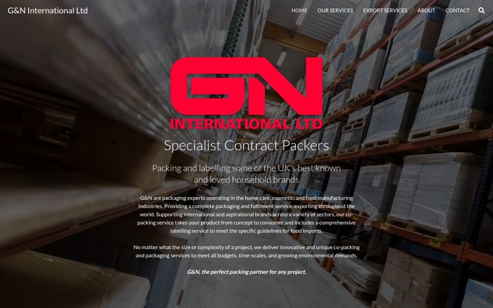 Screenshot of contractpackers.net