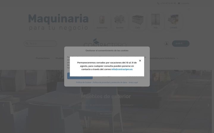 Screenshot of contractpro.es