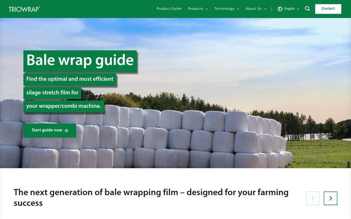 Screenshot of contractwrap.com
