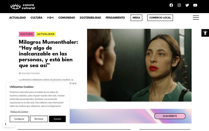 Screenshot of contracultural.es