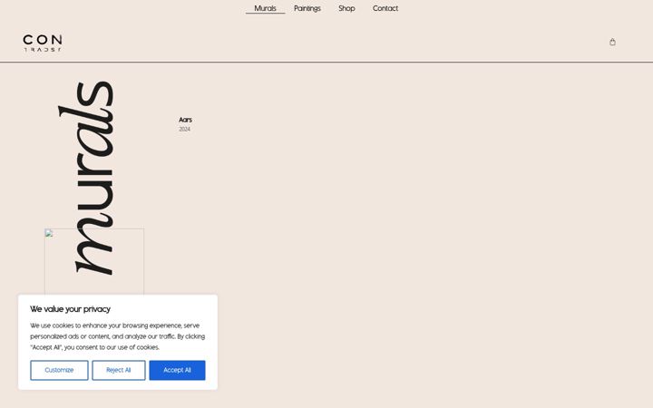 Screenshot of contradst.com