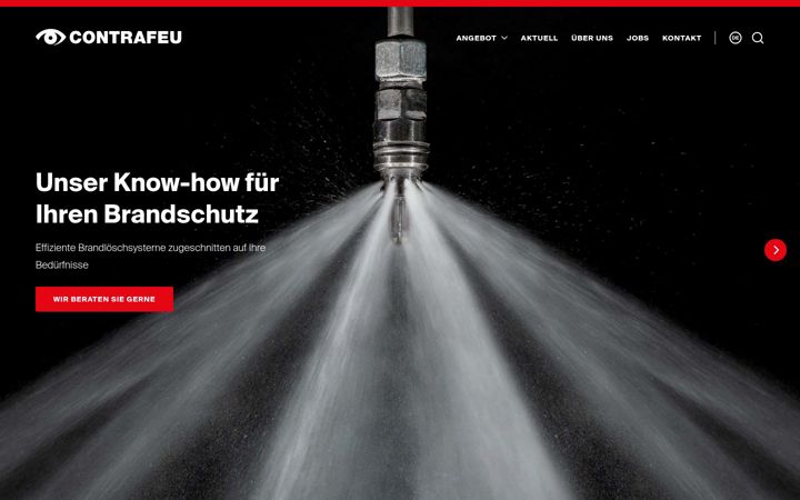 Screenshot of contrafeu.ch