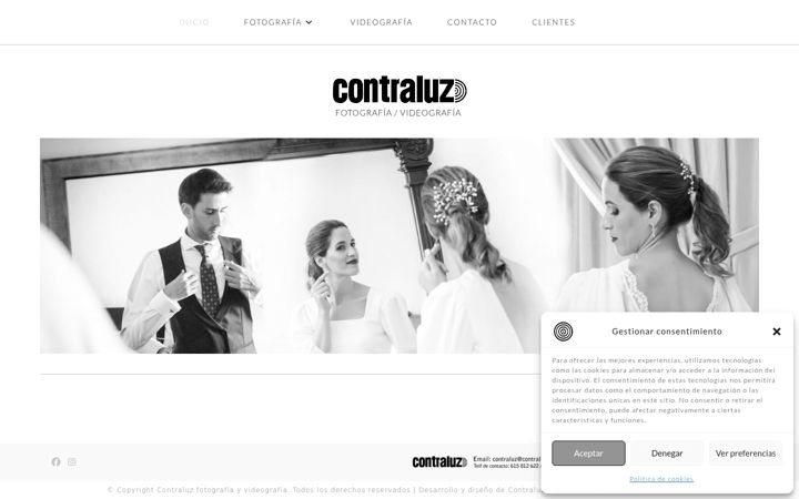 Screenshot of contraluzfc.es