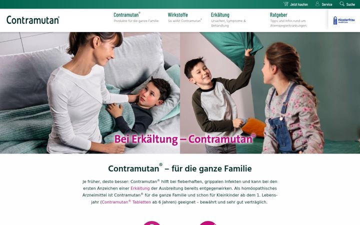 Screenshot of contramutan.de