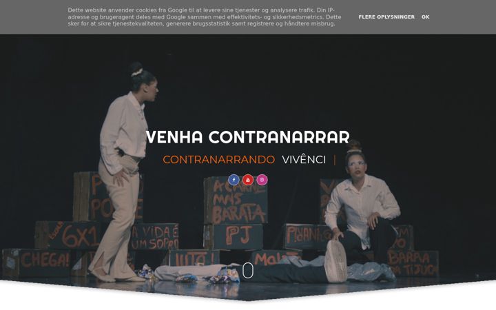 Snimka zaslona za contranarrar.com.br