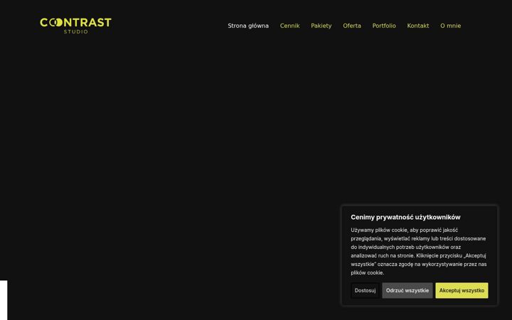 Screenshot of contrast-studio.pl