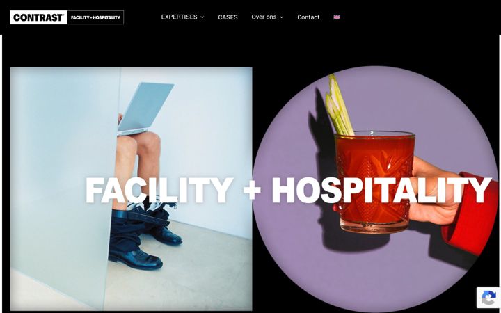 Screenshot of contrastcompany.nl