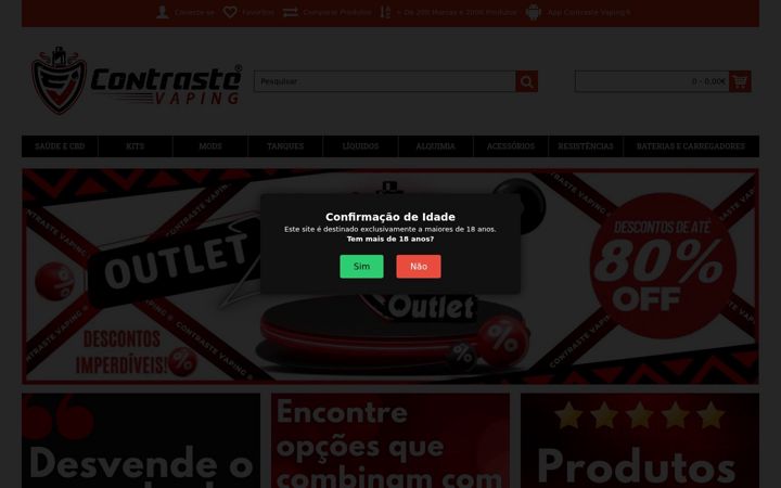 Screenshot of contrastevaping.com