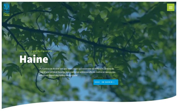 Screenshot of contratrivierehaine.com