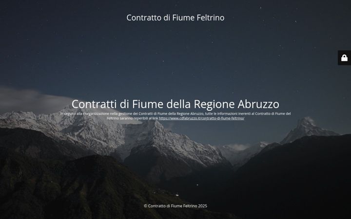 Screenshot of contrattodifiumefeltrino.it