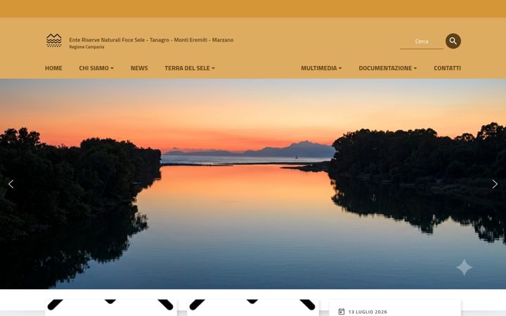 Kuvakaappaus sivustosta contrattodifiumesele.it