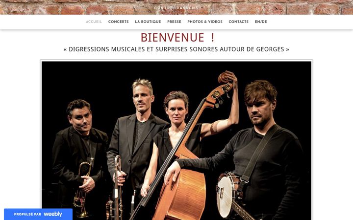 Screenshot of contrebrassens.com