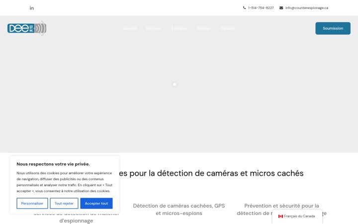 Screenshot of contreespionnage.com