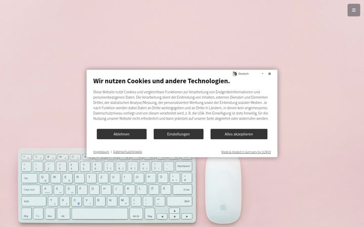 Screenshot of contripus.de