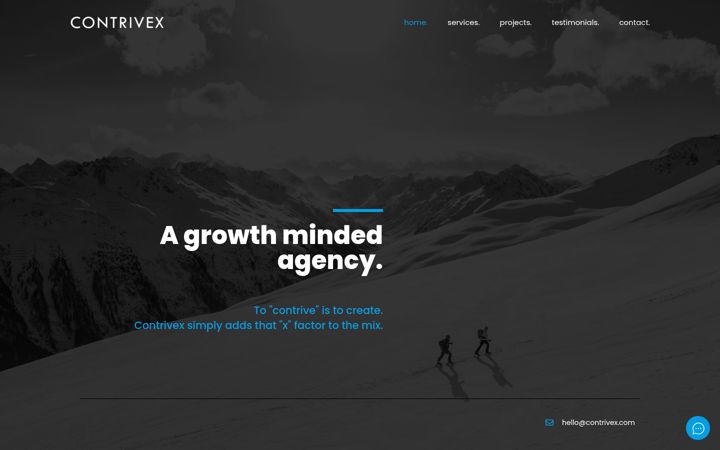 Screenshot of contrivex.com