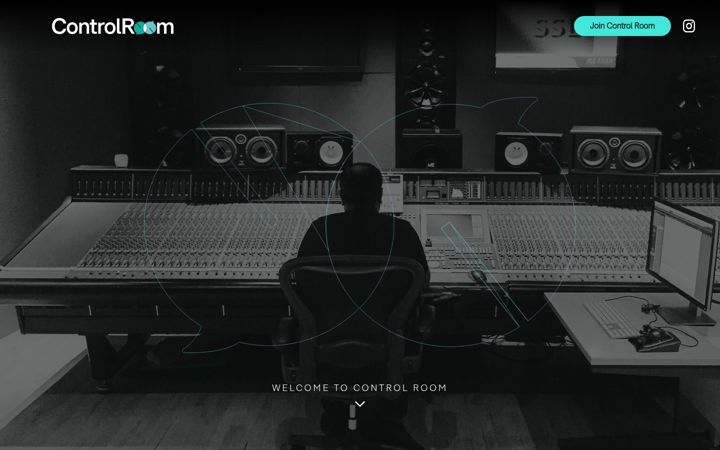 Screenshot of control-room.net