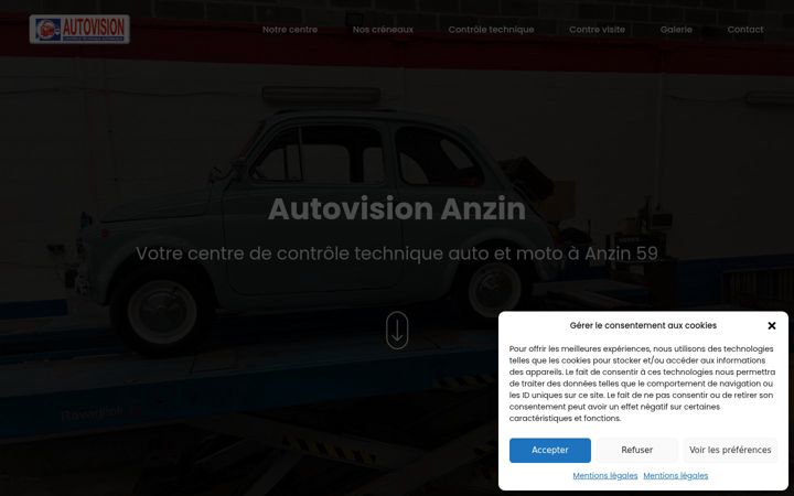 Snimka zaslona za controle-auto-59.fr
