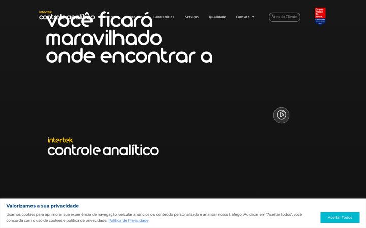 Snimka zaslona za controleanalitico.com.br