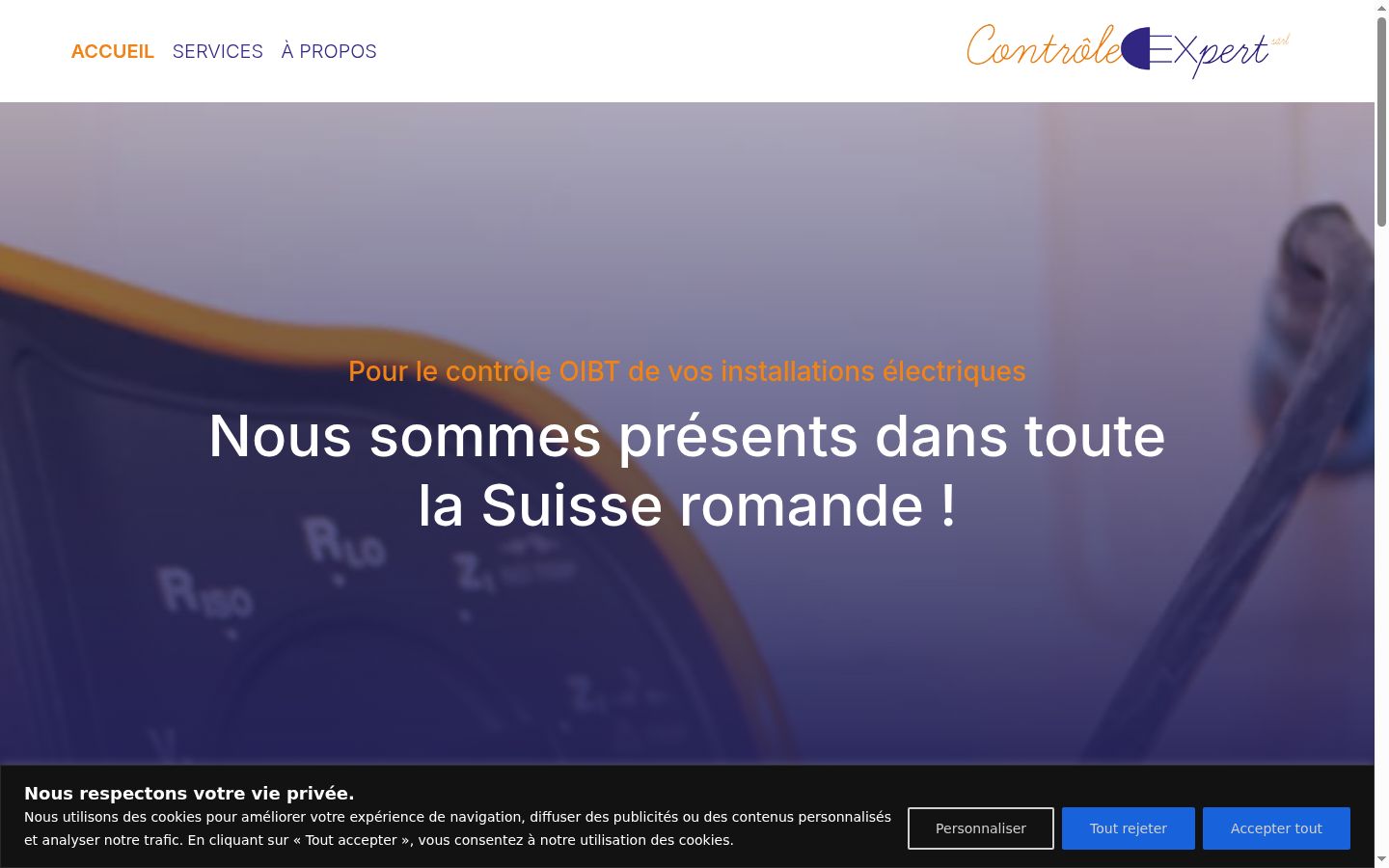 Screenshot tal-banner tal-kunsens muri qabel kwalunkwe interazzjoni