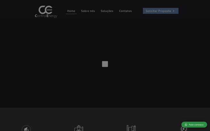Screenshot of controlenergy.com.br