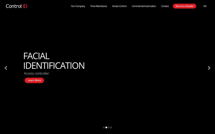 Screenshot of controlid.com.br