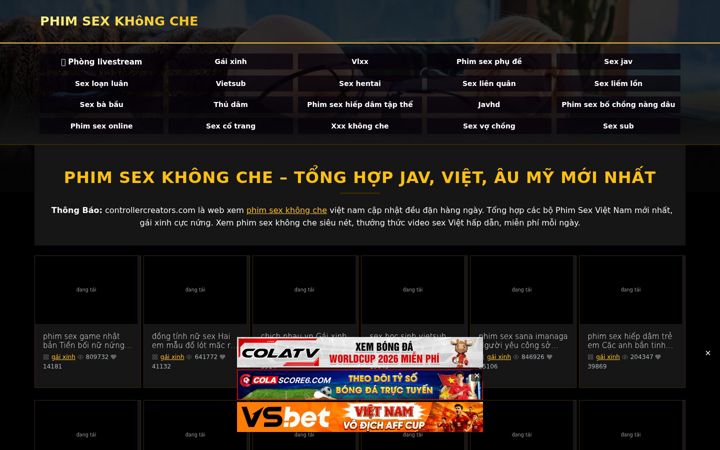 Screenshot of controllercreators.com