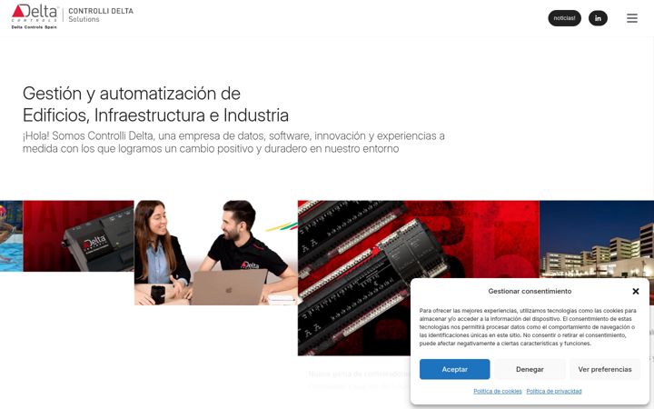 Screenshot of controlli.es