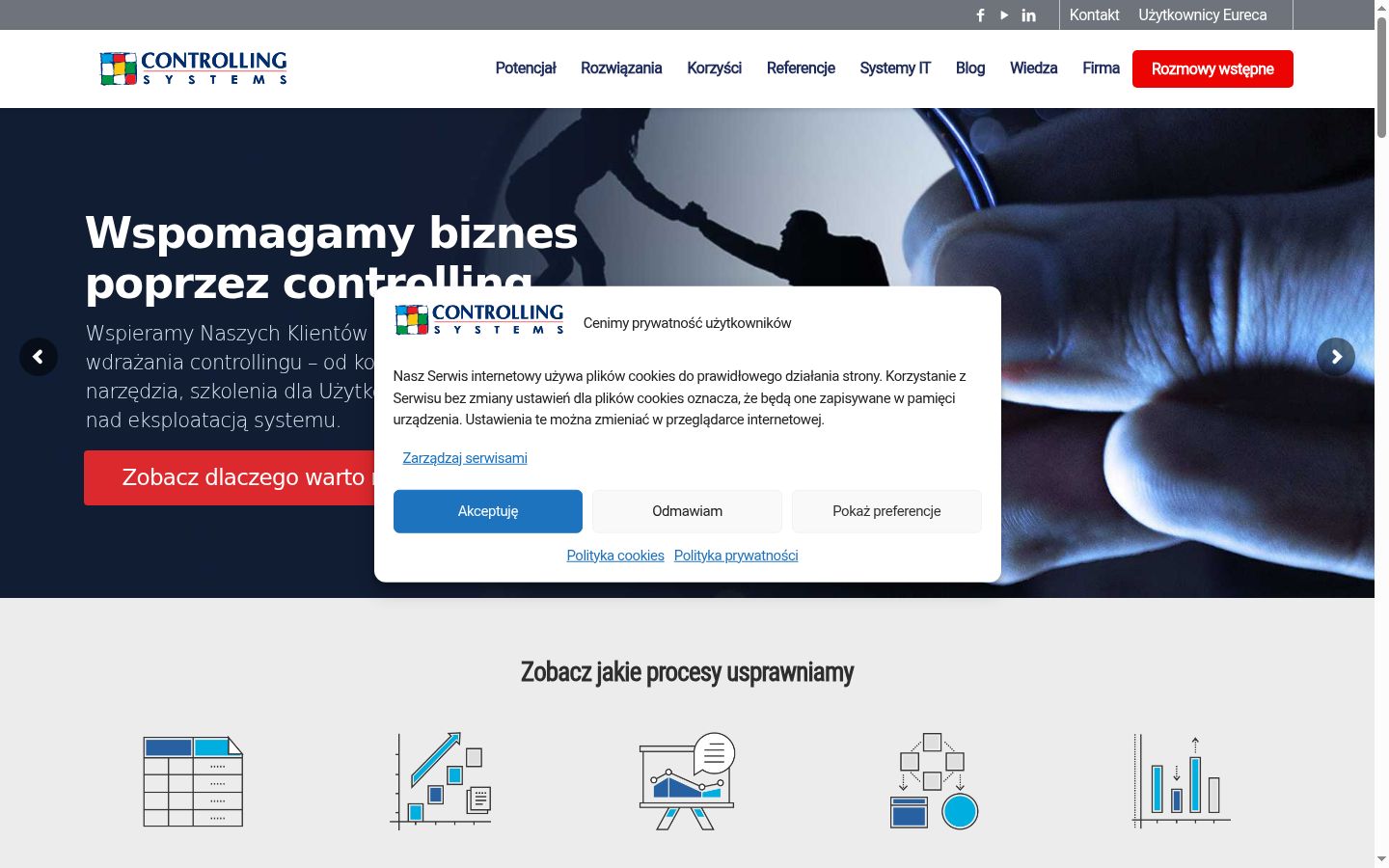 Screenshot tal-banner tal-kunsens muri qabel kwalunkwe interazzjoni