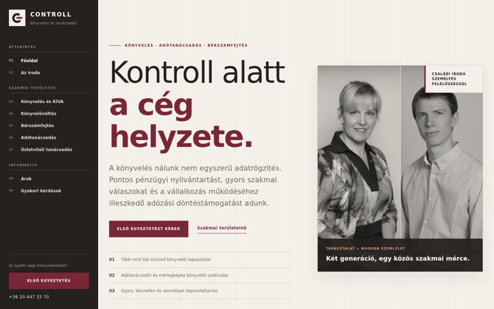 Screenshot of controllkonyveles.hu