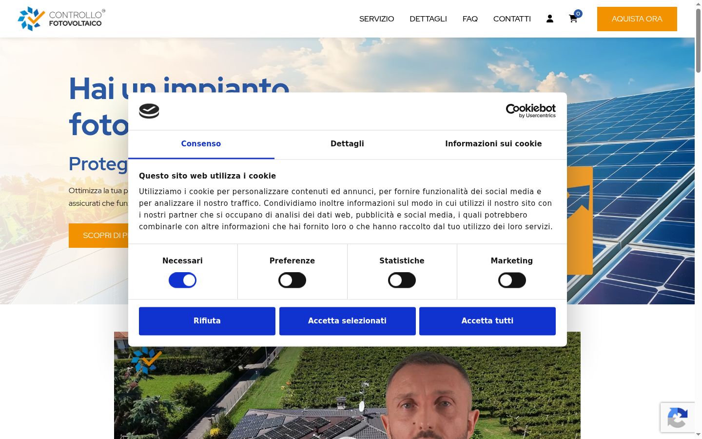 Zrzut ekranu banera zgody wyświetlanego przed jakąkolwiek interakcją