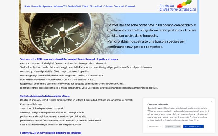 Screenshot of controllogestionestrategico.it