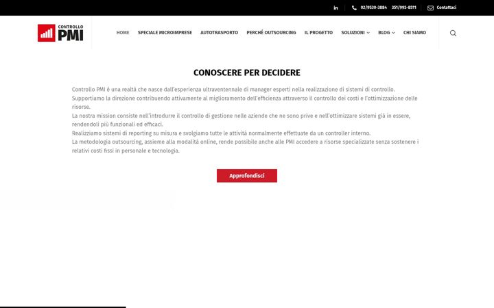Screenshot of controllopmi.it