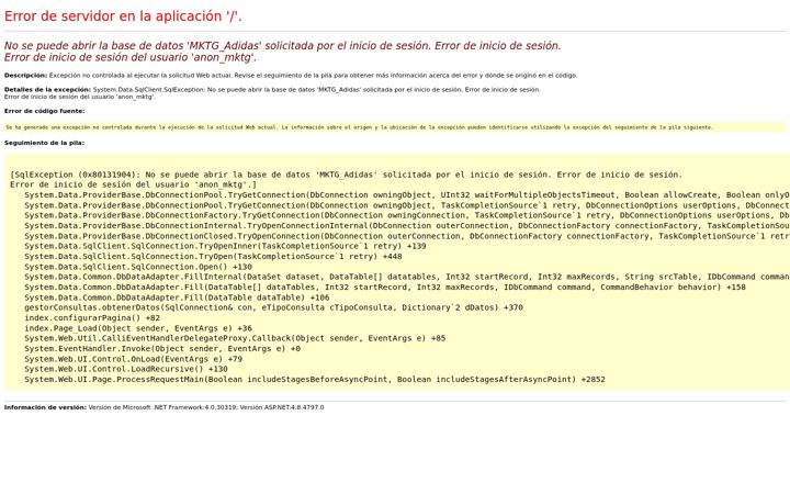 Screenshot of controlorchaos.es