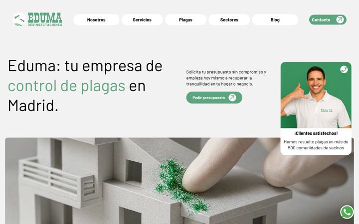 Screenshot of controlplagaseduma.es