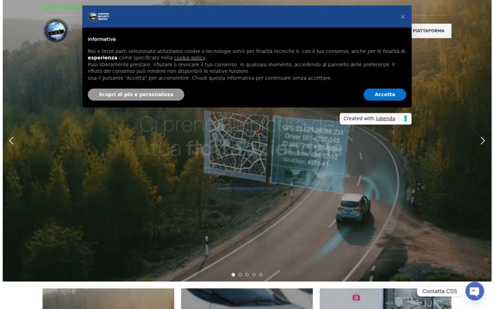 Zrzut ekranu controlsecurityservice.it
