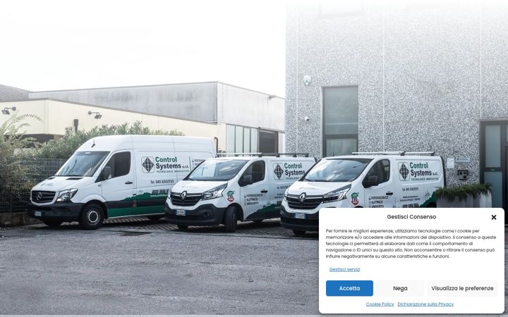 Zrzut ekranu controlsystems.it