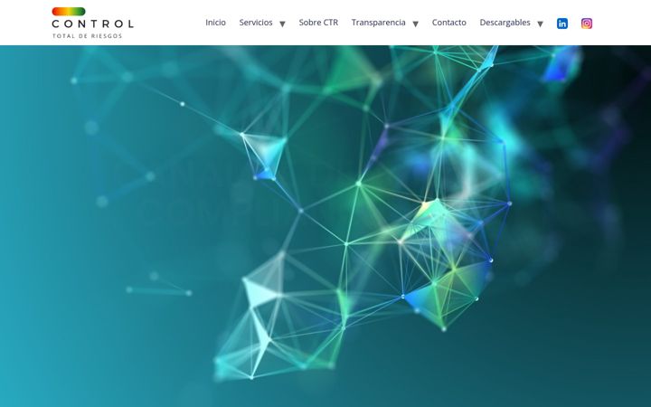 Screenshot of controltotalderiesgos.com