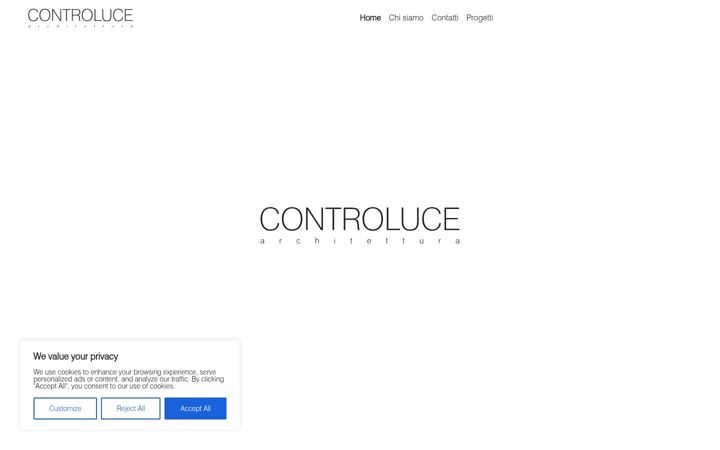 Screenshot of controlucestudio.it