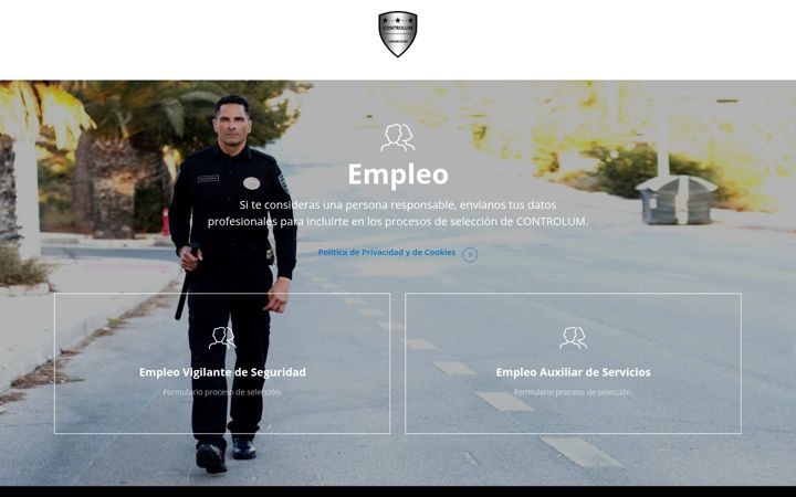 Screenshot of controlumempleo.com