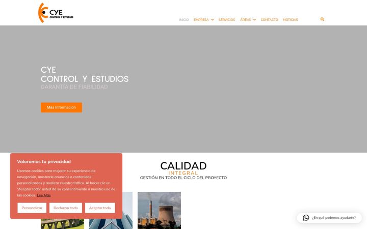 Screenshot of controlyestudios.com